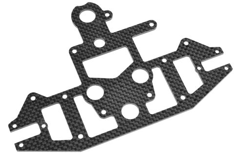 Team Corally - Suspension Plate SSX-823 - Front Lower - 3K Carbon - 1 pc