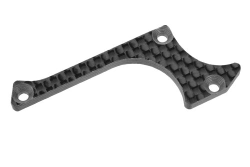 Team Corally - Suspension arm stiffener - A - Lower Front - Right - Graphite 3mm - 1 pc