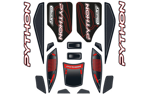 Team Corally - Body Bladstickers - Python XP 6S - 1 st