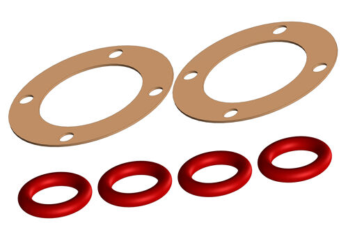 Team Corally - Diff Gasket - 1 Set