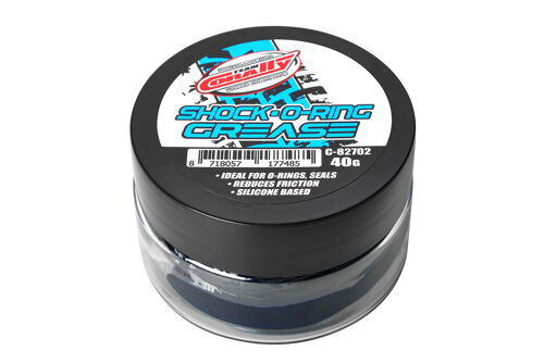 Team Corally - Blue Grease 40gr - Ideal for o-rings, seals, bearings, suspension friction reducer