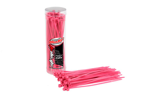 Team Corally - Strap-it - Cable Tie Raps - Pink - 2.5x100mm - 50 pcs
