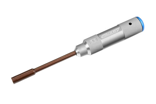 Team Corally - Factory Pro Tool - Hardened Tip - Alu Grip - Nut M3 5.5mm