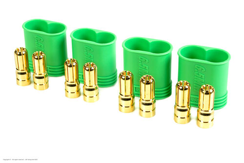 Revtec - Connector - CC 6.5 - Gold Plated - Female - 4 pcs