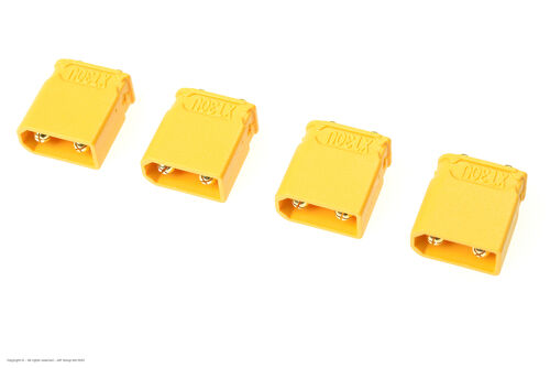Revtec - Connector - XT-30UPB - Gold Plated - Female - 4 pcs