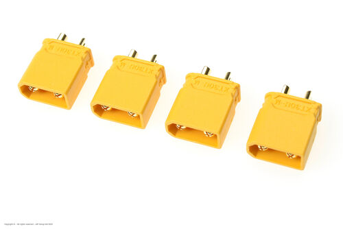Revtec - Connector - XT-30U - Gold Plated - Female - 4 pcs