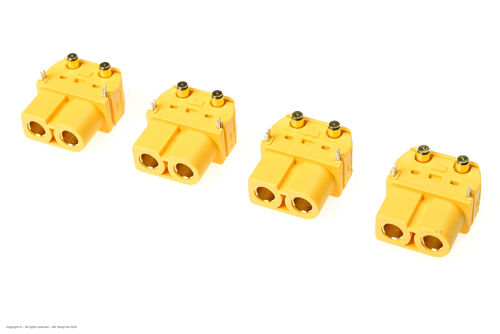 Revtec - Connector - XT-60PW - Gold Plated - Male - 4 pcs