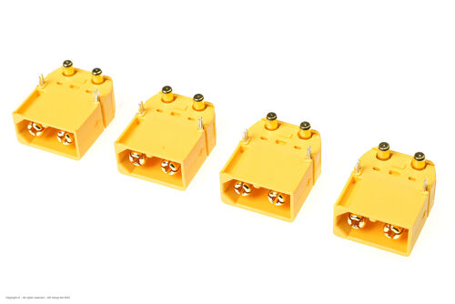 Revtec - Connector - XT-60PW - Gold Plated - Female - 4 pcs
