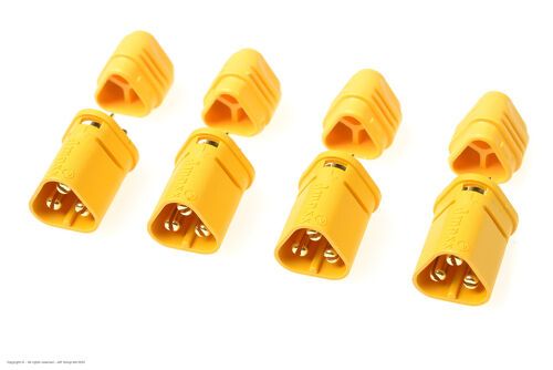 Revtec - Connector - MT-30 3-Pole - Gold Plated - Female - 4 pcs