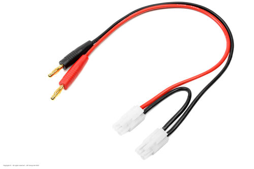 Revtec - Charge Lead - Serial - Tamiya - 14AWG Silicone Wire - 30cm - 1 pc