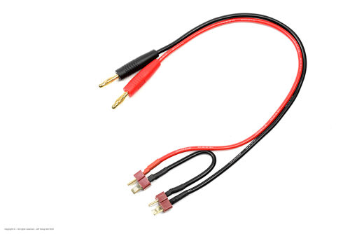 Revtec - Charge Lead - Serial - Deans - 14AWG Silicone Wire - 30cm - 1 pc