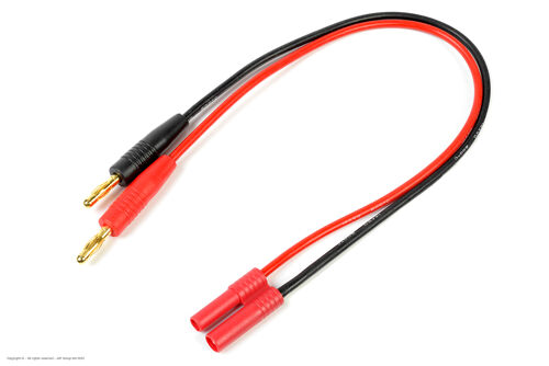 Revtec - Charge Lead - 4.0mm Gold Connector - 14AWG Silicone Wire - 1 pc