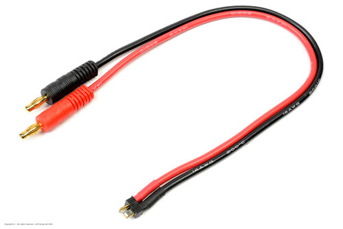 Revtec - Charge Lead - Mini Deans - 14AWG Silicone Wire - 30cm - 1 pc