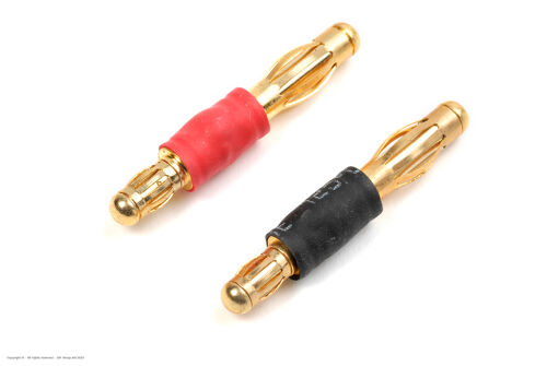 Revtec - Connector Converter - 3.5mm to 4.0mm Gold Connector - 1 pair