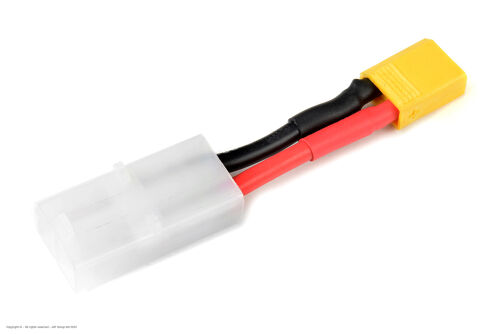 Revtec - Power Adapter Lead - Tamiya Plug <=> XT-30 Plug - 14AWG Silicone Wire - 1 pc
