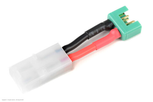 Revtec - Power Adapter Lead - Tamiya Plug <=> MPX Plug - 14AWG Silicone Wire - 1 pc