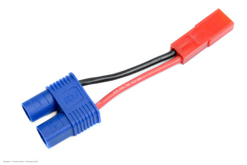 Revtec - Power Adapter Lead - EC-3 Socket <=> BEC Plug - 20AWG Silicone Wire - 1 pc