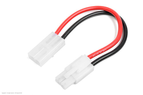 Revtec - Power Extension Lead - Tamiya - 14AWG Silicone Wire - 12cm - 1 pc