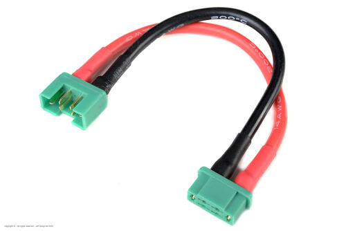 Revtec - Power Extension Lead - MPX - 14AWG Silicone Wire - 12cm - 1 pc