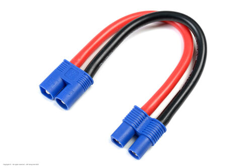 Revtec - Power Extension Lead - EC-3 - 12AWG Silicone Wire - 12cm - 1 pc