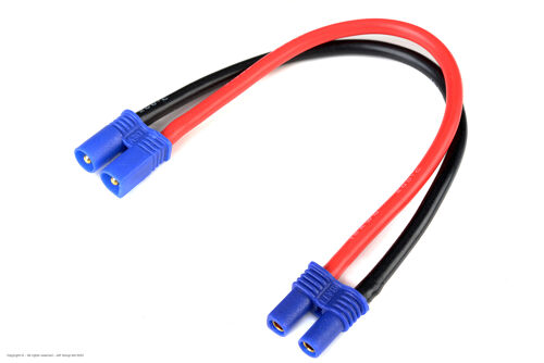 Revtec - Power Extension Lead - EC-2 - 14AWG Silicone Wire - 12cm - 1 pc