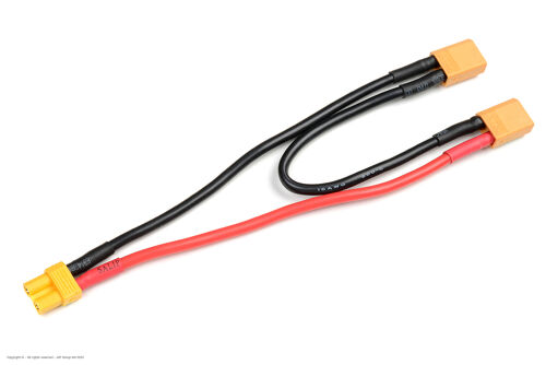 Revtec - Power Y-Lead - Serial - XT-30 - 14AWG Silicone Wire - 12cm - 1 pc