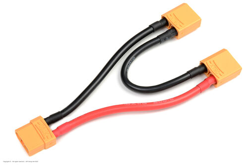 Revtec - Power Y-Lead - Serial - XT-90 - 10AWG Silicone Wire - 12cm - 1 pc