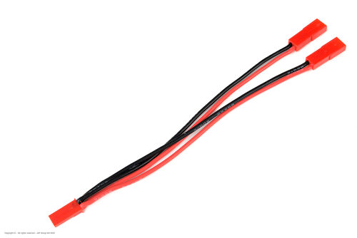 Revtec - Power Y-Lead - Parallel - BEC - 24AWG Silicone Wire - 12cm - 1 pc