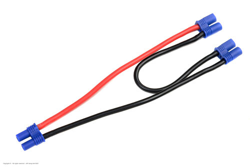 Revtec - Power Y-Lead - Serial - EC-2 - 14AWG Silicone Wire - 12cm - 1 pc