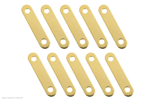 Revtec - Battery Bars - Gold Plated - 22mm - 10 pcs