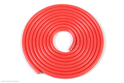 Revtec - Silicone Wire - Powerflex PRO+ - Red - 18AWG - 380/0.05 Strands - OD 2.3mm - 1m