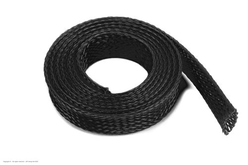 Revtec - Wire Protection Sleeve - Braided - 10mm - Black - 1m