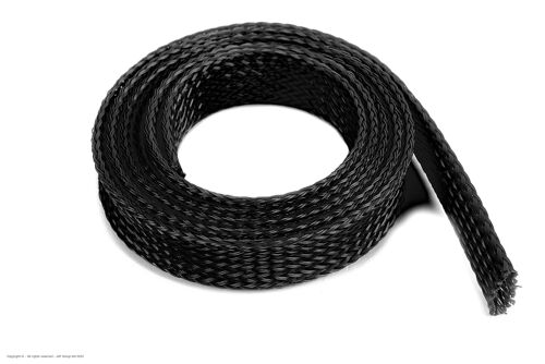 Revtec - Wire Protection Sleeve - Braided - 14mm - Black - 1m