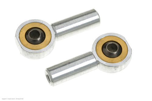 Revtec - Aluminium Ball Link - Inner thread M2 - Ball for M2 Screws - 2 pcs