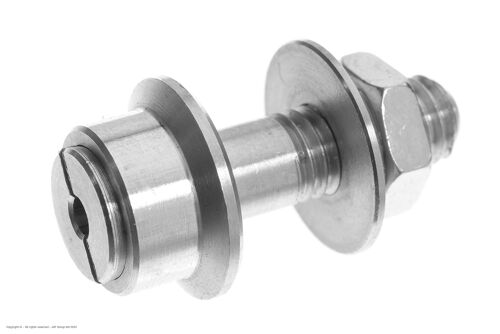 Revtec - Prop Adapter - Body 12mm - Collet Type - M5-22mm - Shaft Dia. 2mm - 1 pc