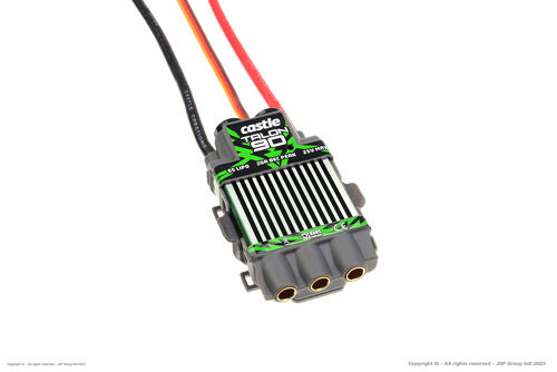 Castle Creations - Talon 90 - High Performance Air-Heli Brushless Controller - Telemetry Capable - 2-6S - 90A - High Power SBec