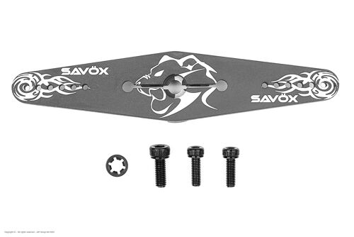 Savox - Horn Set - 81M - Aluminium - for 25T Spline Metal Gear servos