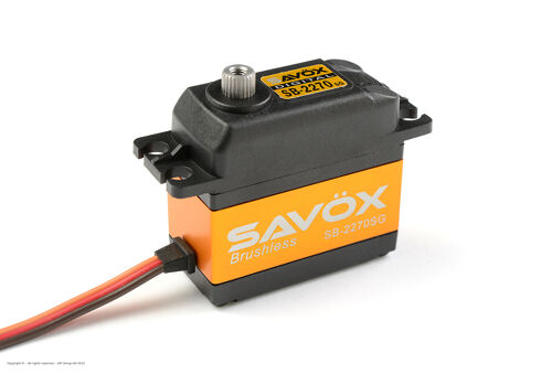 Savox - Servo - SB-2270SG - Digital - High Voltage - Brushless Motor - Steel Gears