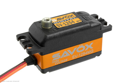 Savox - Servo - SV-1254MG+ - Digital - High Voltage - Coreless Motor - Metal Gear