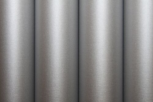 Oracover - ORATEX silk gloss fabric - width: 60 cm - length: 10 m - silver