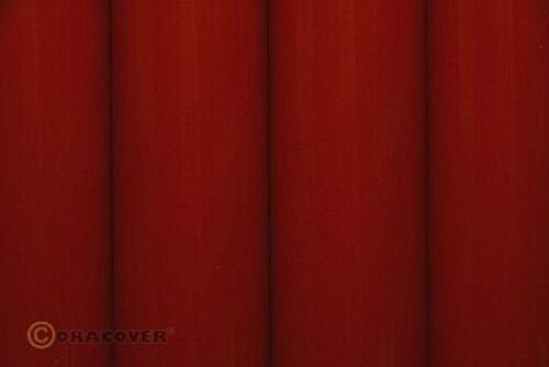 Oracover - Red ( Length : Roll 10m , Width : 60cm )