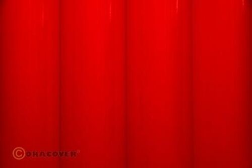 Oracover - Fluorescent Red ( Length : Roll 2m , Width : 60cm )