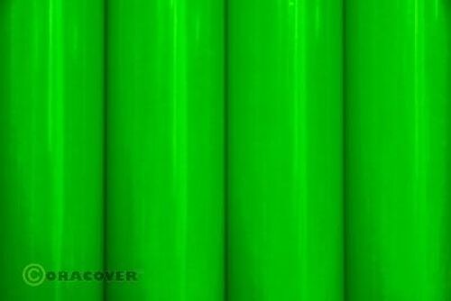 Oracover - Fluorescent Green ( Length : Roll 2m , Width : 60cm )