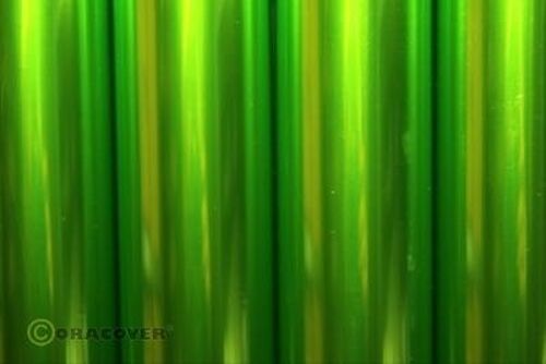 Oracover - Transparent Light Green ( Length : Roll 2m , Width : 60cm )