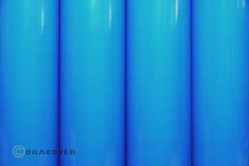 Oracover - Orastick - Blue Fluorescent ( Length : Roll 2m , Width : 60cm )