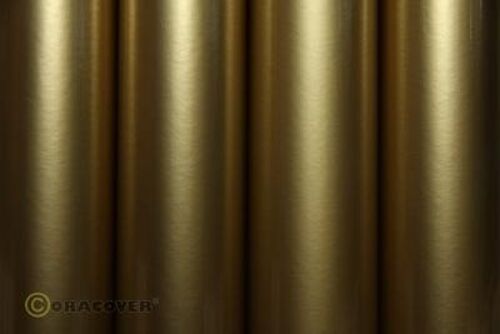 Oracover - Orastick - Gold ( Length : Roll 2m , Width : 60cm )