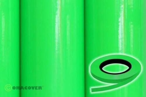 Oracover - Oraline - Fluorescent Green ( Length : Roll 15m , Width : 1mm )