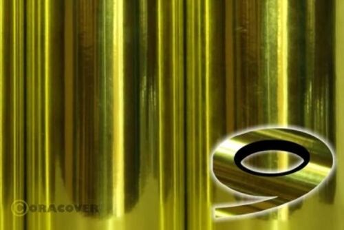 Oracover - Oraline - Chrome Yellow ( Length : Roll 15m , Width : 1mm )