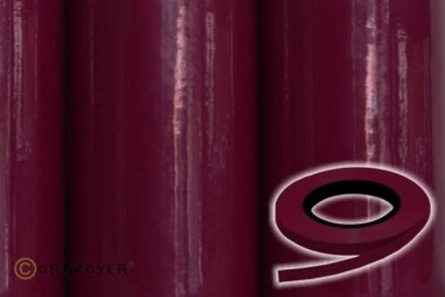 Oracover - Oraline - Bordeaux Red ( Length : Roll 15m , Width : 1mm )