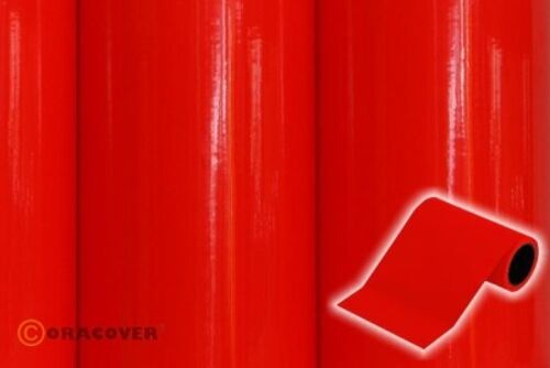 Oracover - Oratrim - Fluorescent Red ( Length : Roll 2m , Width : 9,5cm )